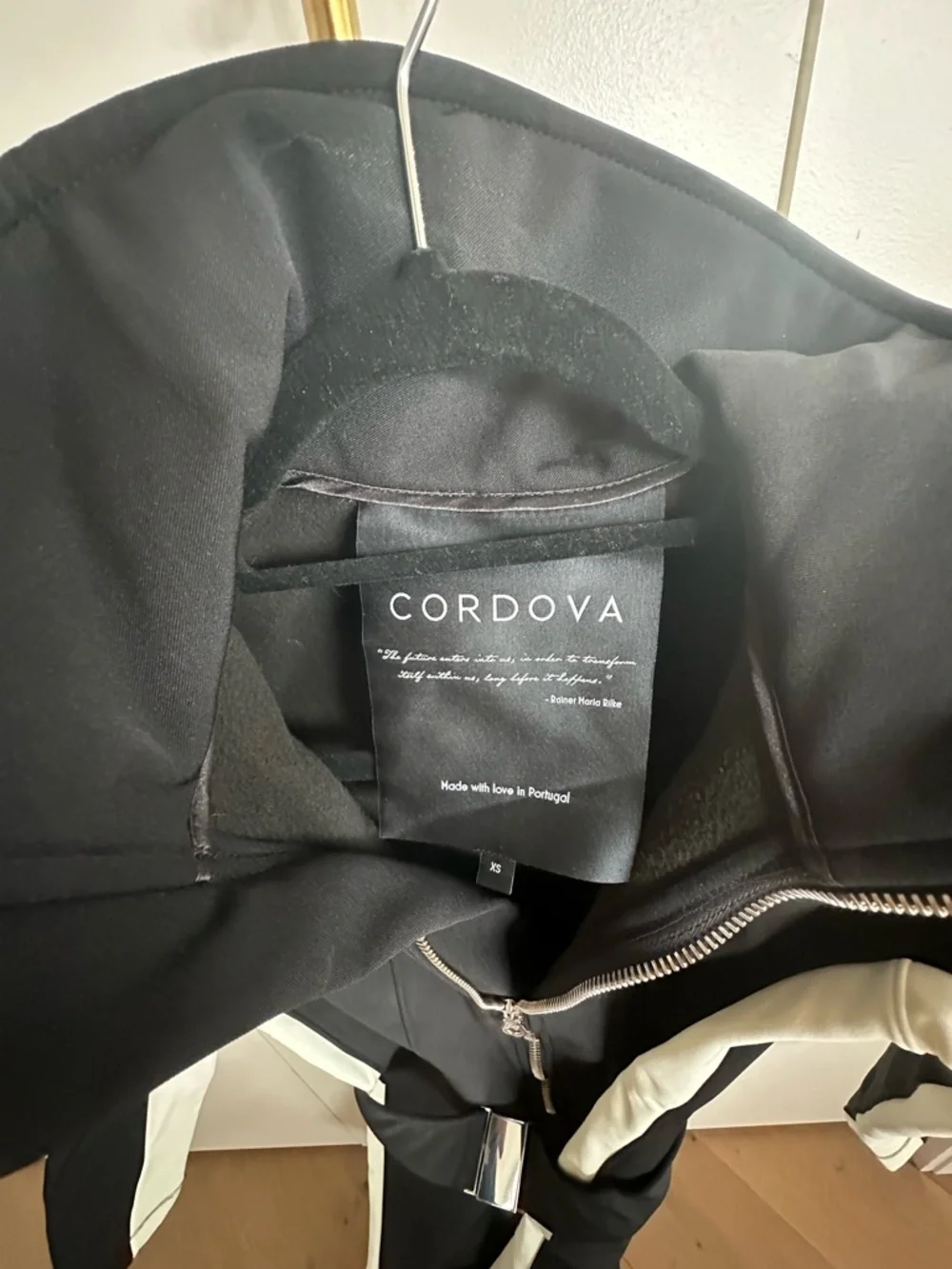 Cordova Black OTB Women’s Full-Zip Belted Ski Suit - Picture 7 of 7